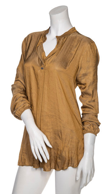 Beate Heymann, Blouse, Mustard