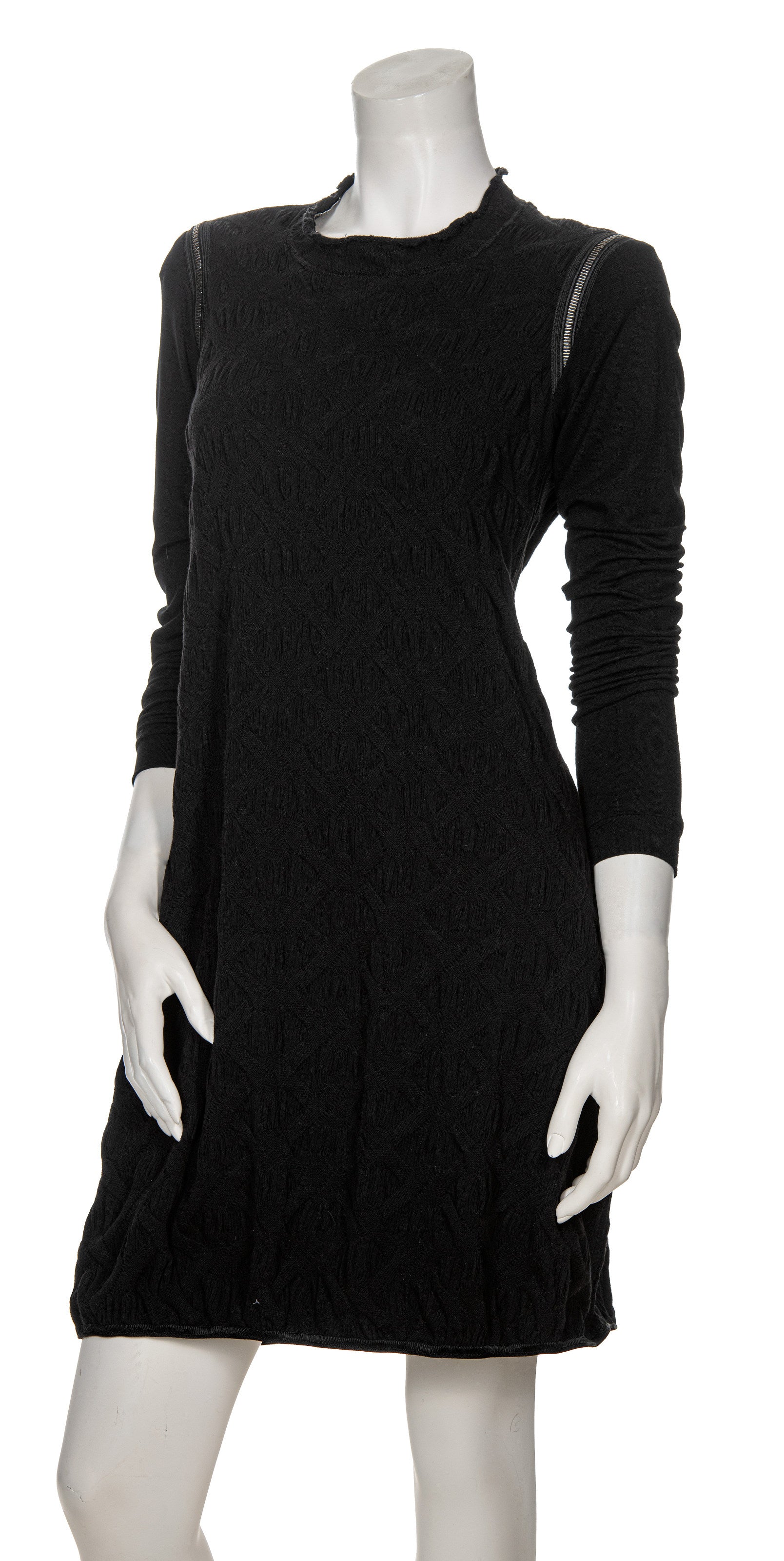 Beate Heymann Dress Rhombe, Black Jersey